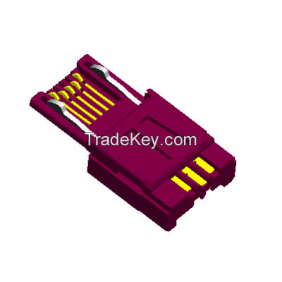 Micro USB Connection PCB 2.0 socket shenzhen custom factory