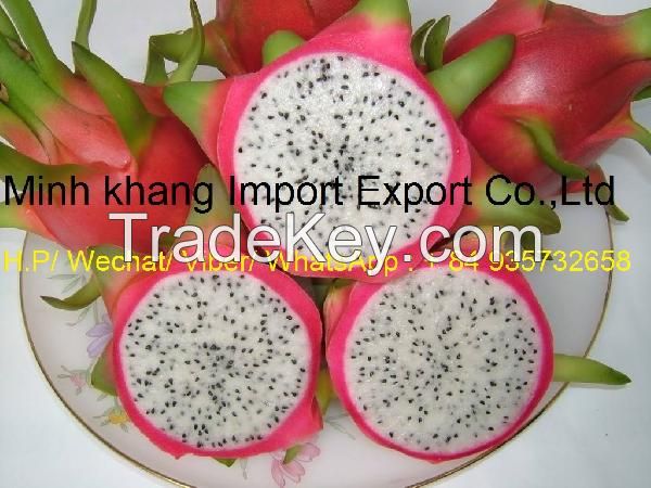 VIETNAM FRESH DRAGON FRUIT (White flesh)