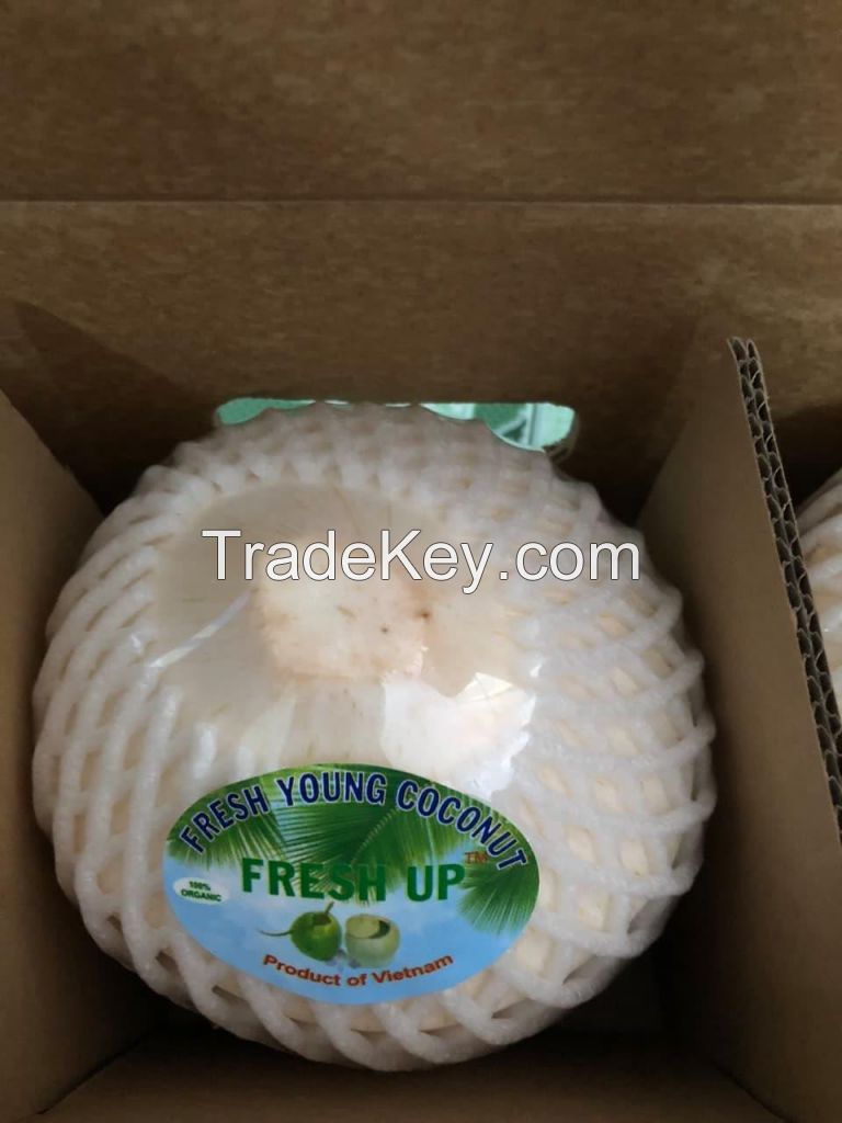 VIETNAM FRESH YOUNG DIAMOND SHAPE COCONUT