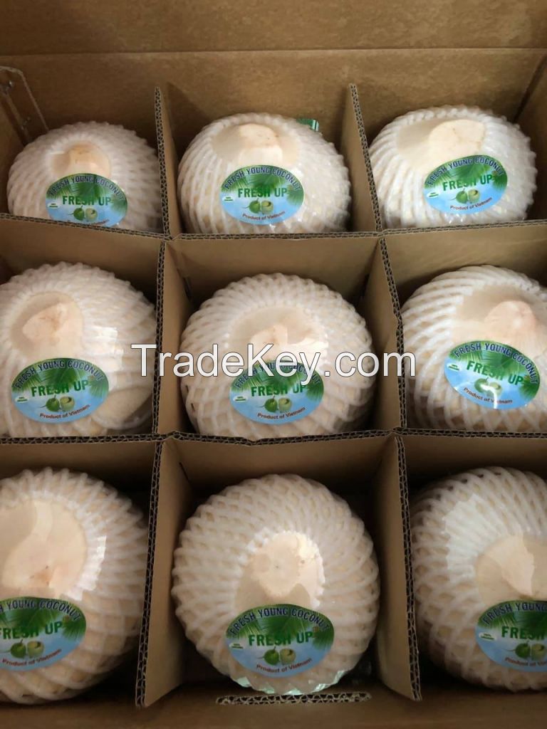 VIETNAM FRESH YOUNG DIAMOND SHAPE COCONUT