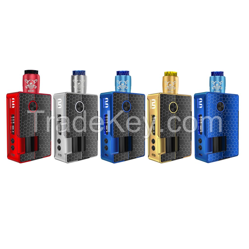 Wholesale 510 Connector 20700/21700 18650 Hcigar Magic Box Blitz RDA BF 81W Mechanical Squonk Mod