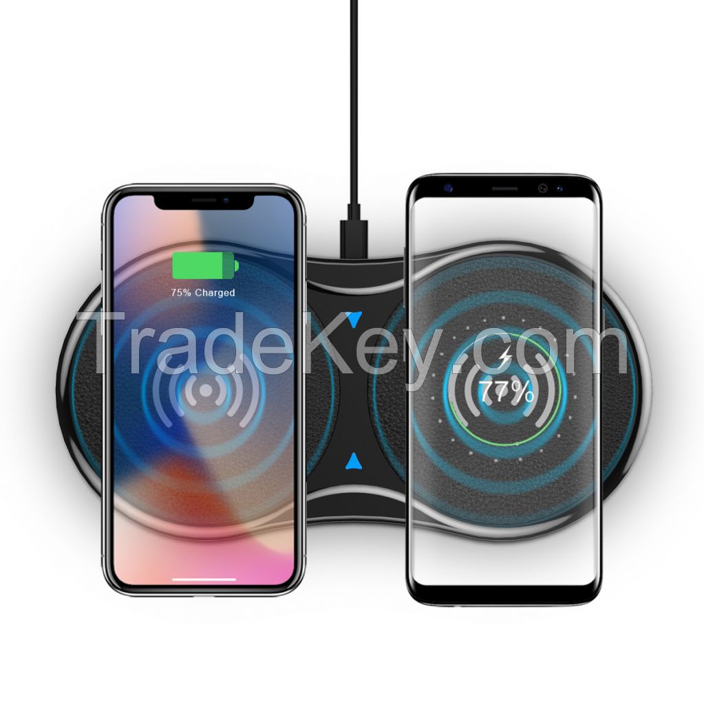 Wireless charger for mobile phones
