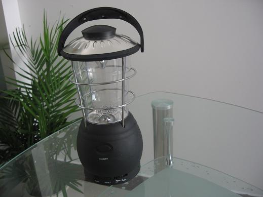 LED crank lantern