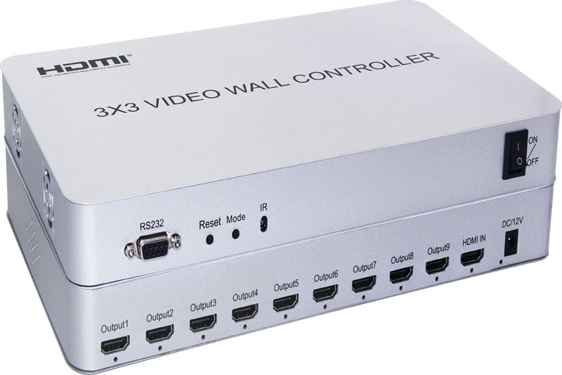 HDMI input 3&Atilde;&iuml;&iquest;&frac12;3 video wall controller / processor