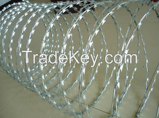 Razor Barbed Wire for Hot Sale in Sharp Quality with ISO9001