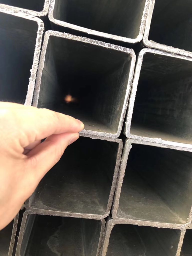 pre galvanized square/rectangular steel tubes/carbon metal steel pipes 