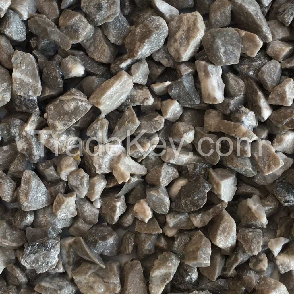 Crushed Grey Marble Stone Chips