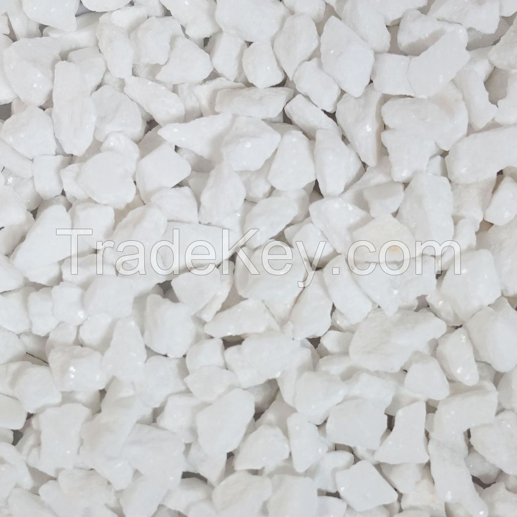 Crushed White Marble Stone Chips