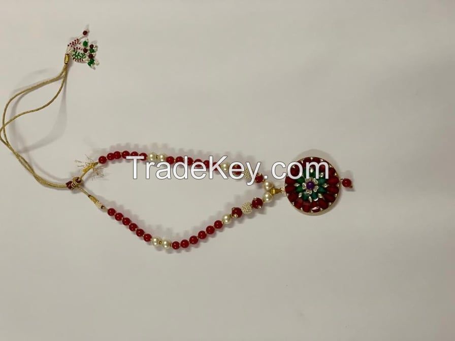 Beads Pendant Red