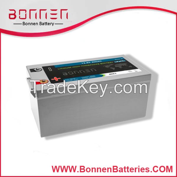 12V 200AH LiFePO4 Lithium Ion Battery Pack