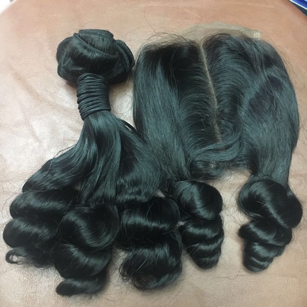 huamn hair weft