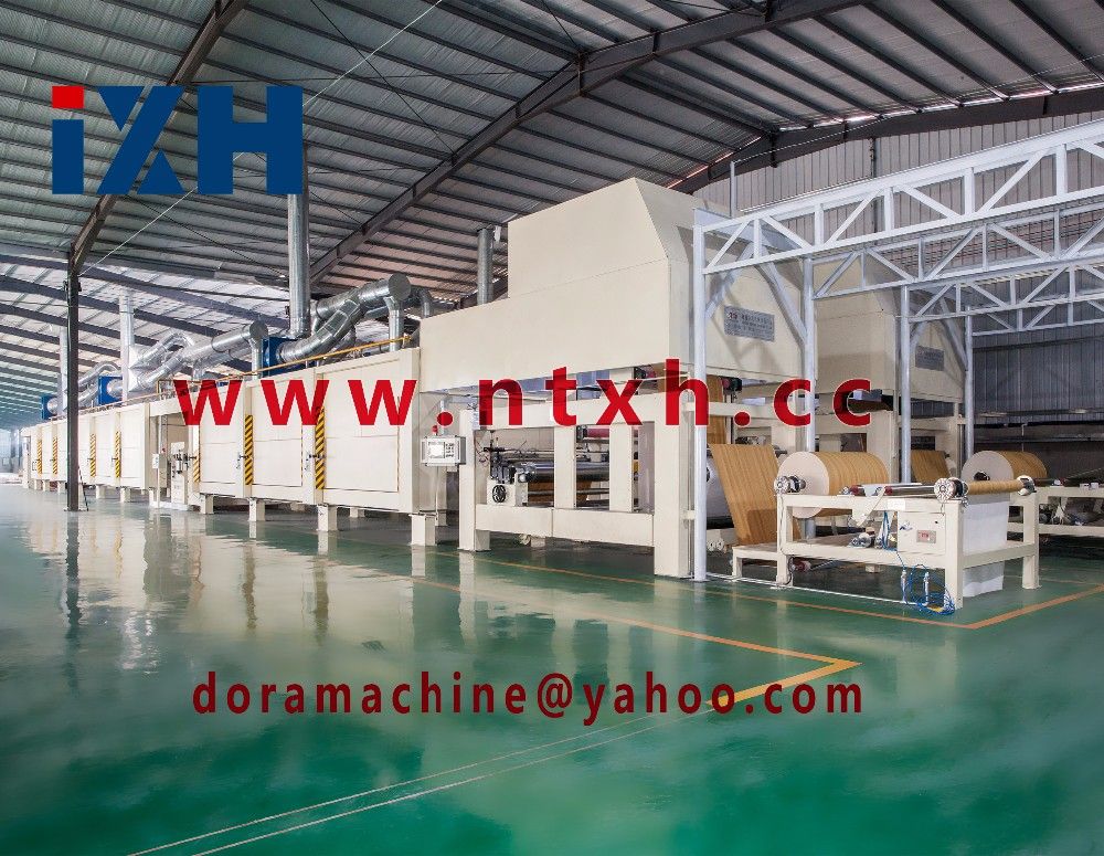 Horizontal paper impregnation dryer line/Phonolic resin impregnating