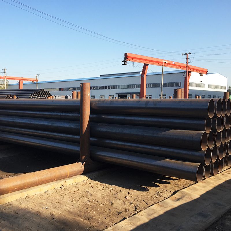 Construction logitudinal sub merged arc welding LSAW Steel Pipe