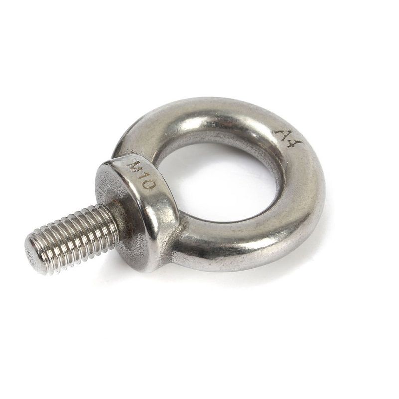 Lifting Stainless Steel 316 Threaded Hardware Adjustable Eye Bolt 