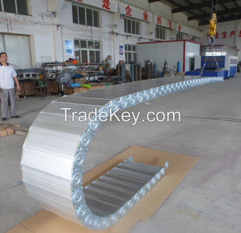 Bridge steel drag chain