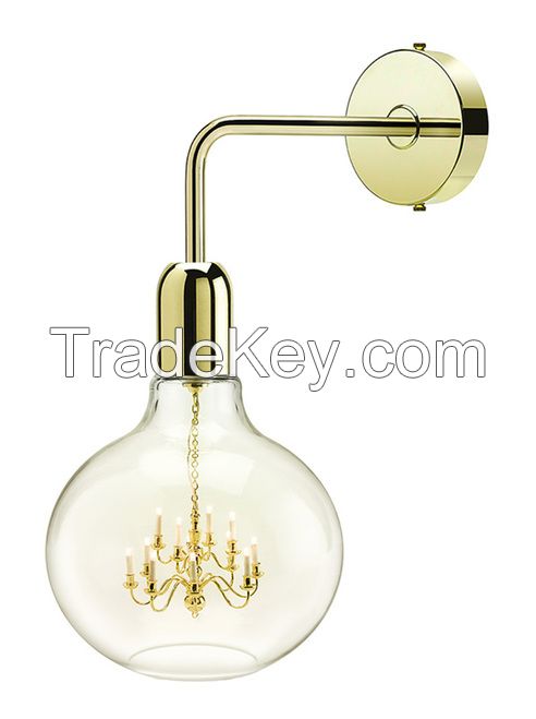 Gold King Edison Wall Lamp