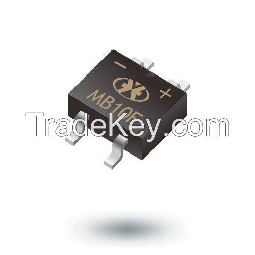 12M10, the surface mount bridge rectifiers diode packed by MBF case