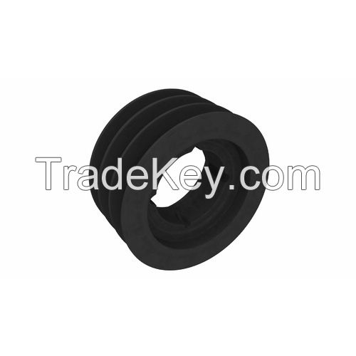 Cast iron taper lock European American v-belt pulley