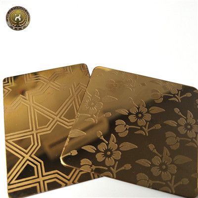 Wholesale titanium gold high mirror polished Decorative Stainless Steel plate