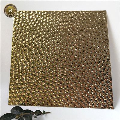 Wholesale titanium gold high mirror polished Decorative Stainless Steel plate