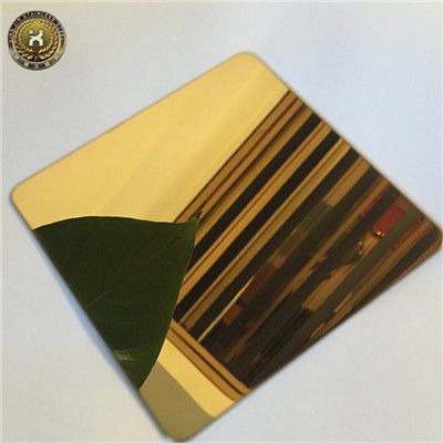 Wholesale titanium gold high mirror polished Decorative Stainless Steel plate