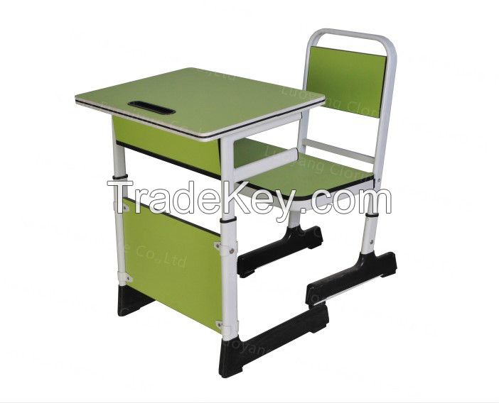 Height Adjustable Student Desk and Chair