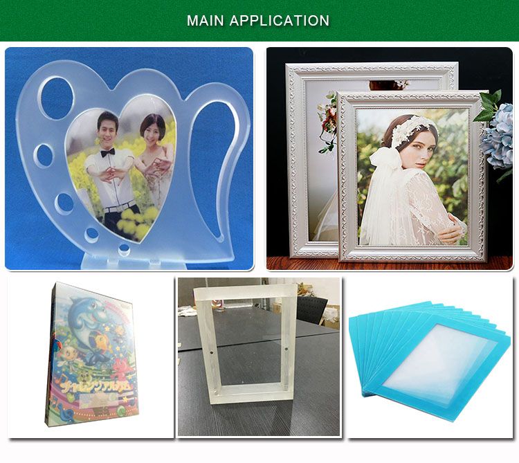 A4 Matt Rigid Plastic APET PET Sheet 1mm Thick For Photo Frame