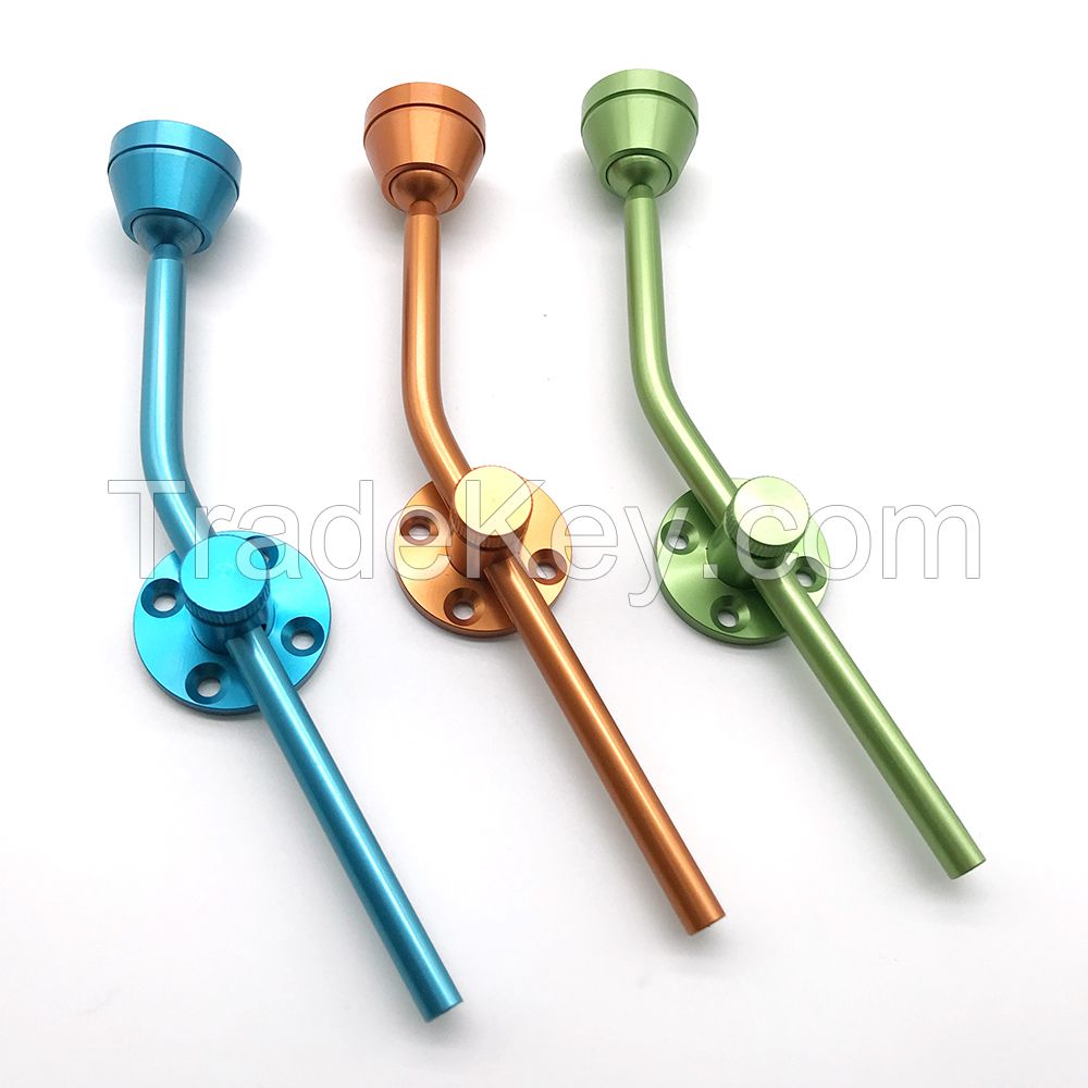 Aluminum PVD Brass Components OEM CNC Machining Parts Fabrication Titanium Alloy