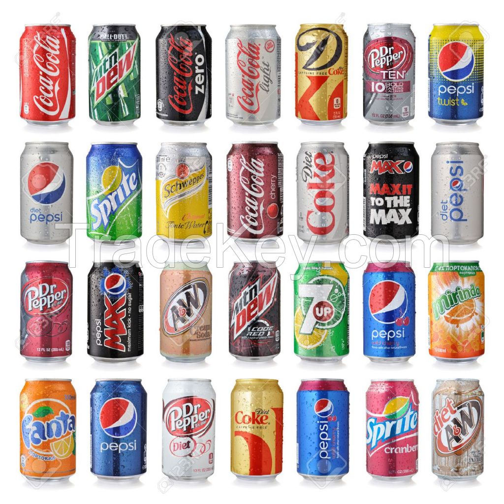 Soft Drinks, Energy Drinks & Power Drinks