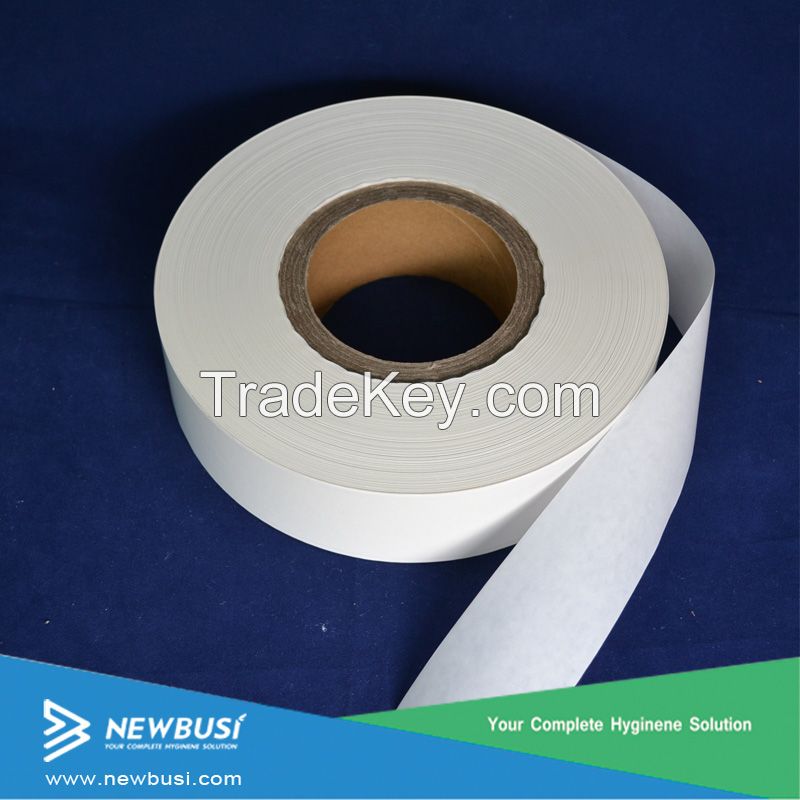 White Silicone release paper for sanitary napkin Hygiene product