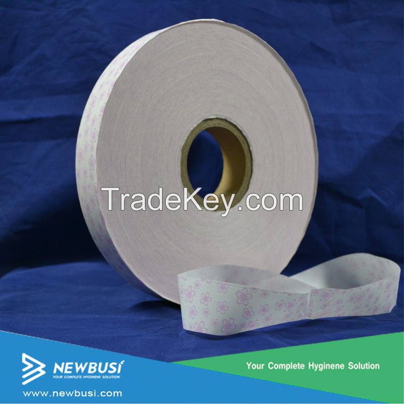 White Silicone release paper for sanitary napkin Hygiene product