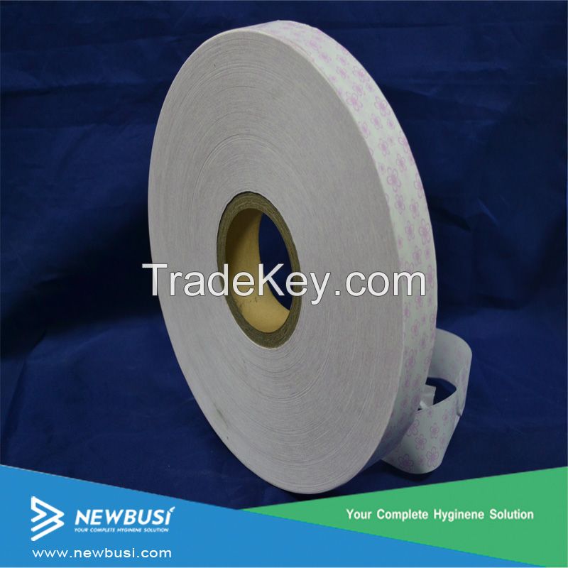 White Silicone release paper for sanitary napkin Hygiene product