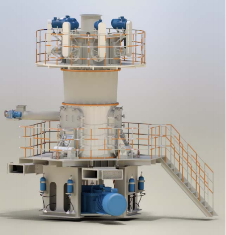 Ultra fine vertical roller mill