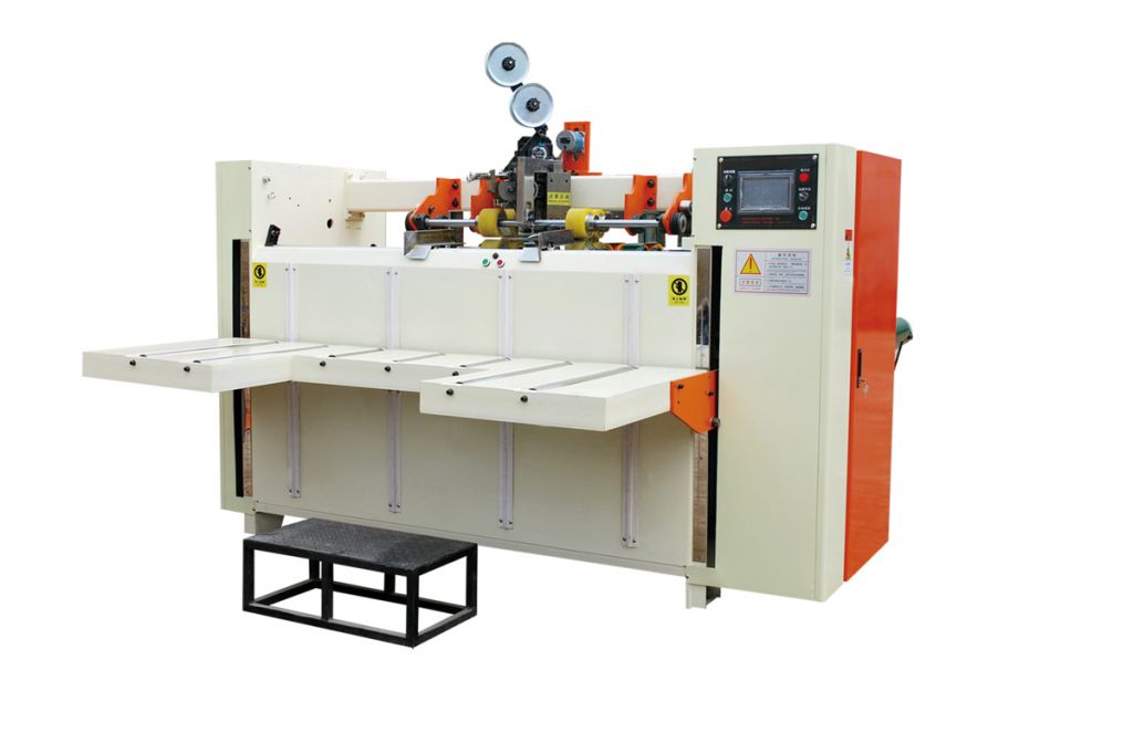 High Quality Double Servo High Speed Semi-Auto Fruit Box Stapling Mach