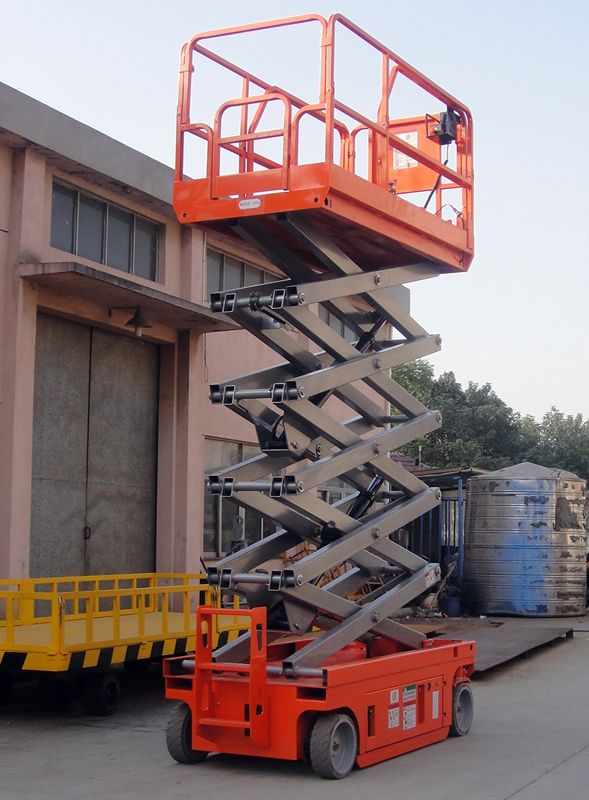 6-16 meters Automatic full-electric Scissor Lift Aerial Working platform