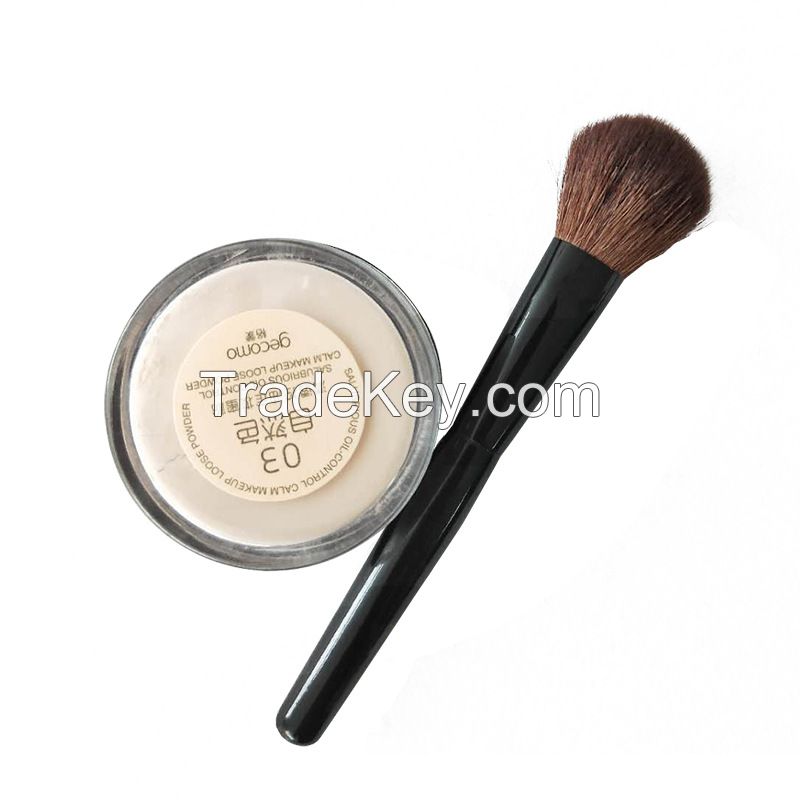 Factory Customized New High Quality XGF Wool Hair Portable Makeup Brush Powder Brush Foundation Brush OEM Blush Brush