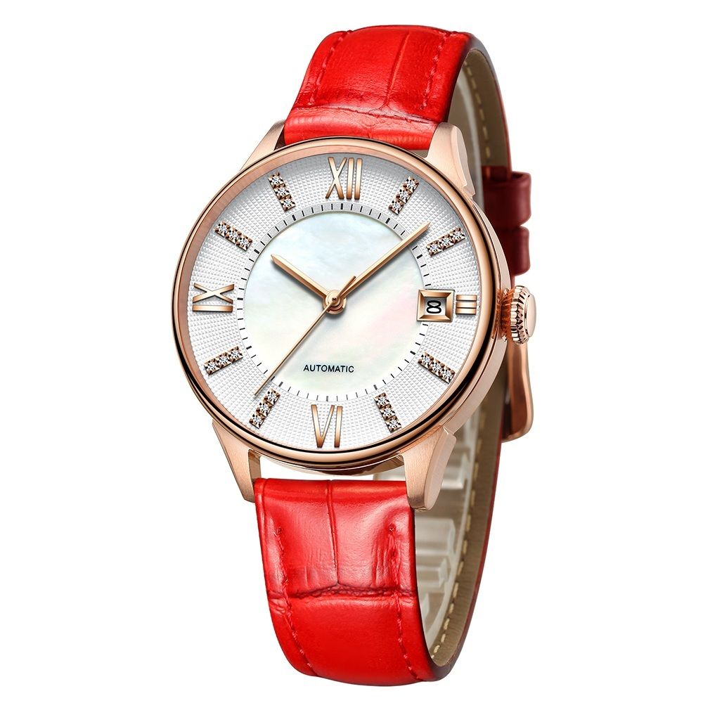 New Arrival Luxury stainless steel watch women fashion Dress wrist watch with 5 ATM water resistant