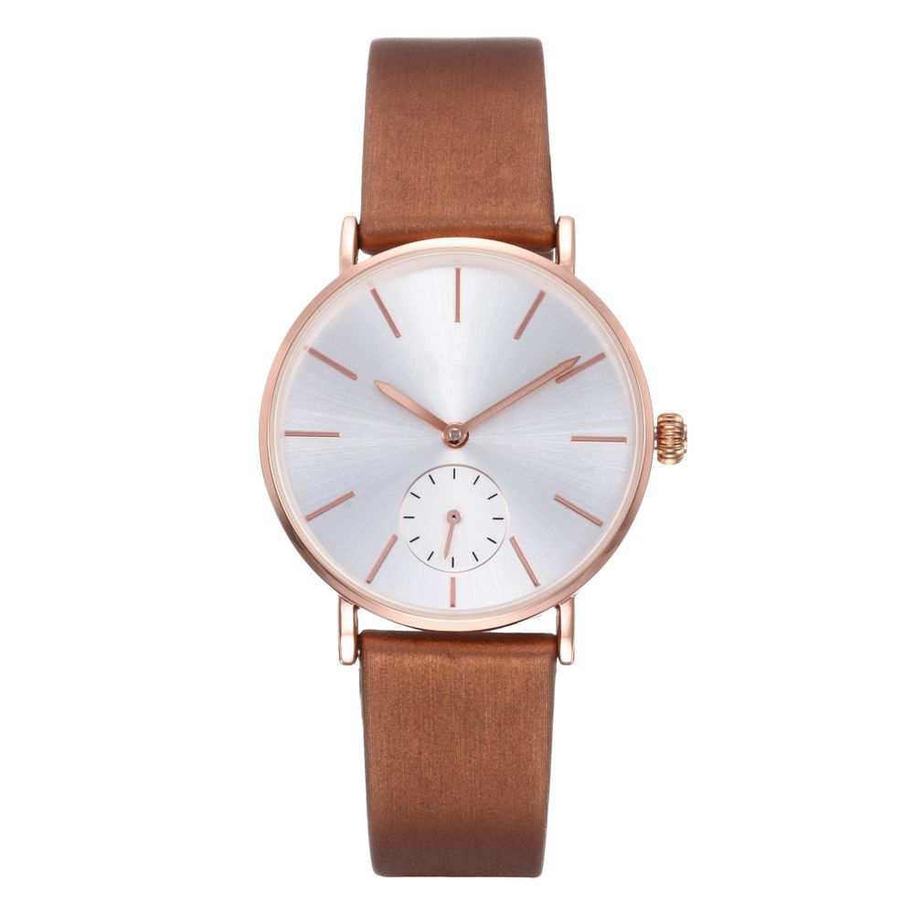 Wholesale Simple Fashion Quartz Watch PU Leather Watch Alloy Gift Watch