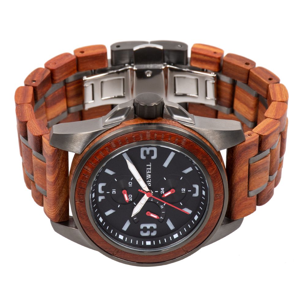 Custom your own brand luxury men wood watch high quality watch for men