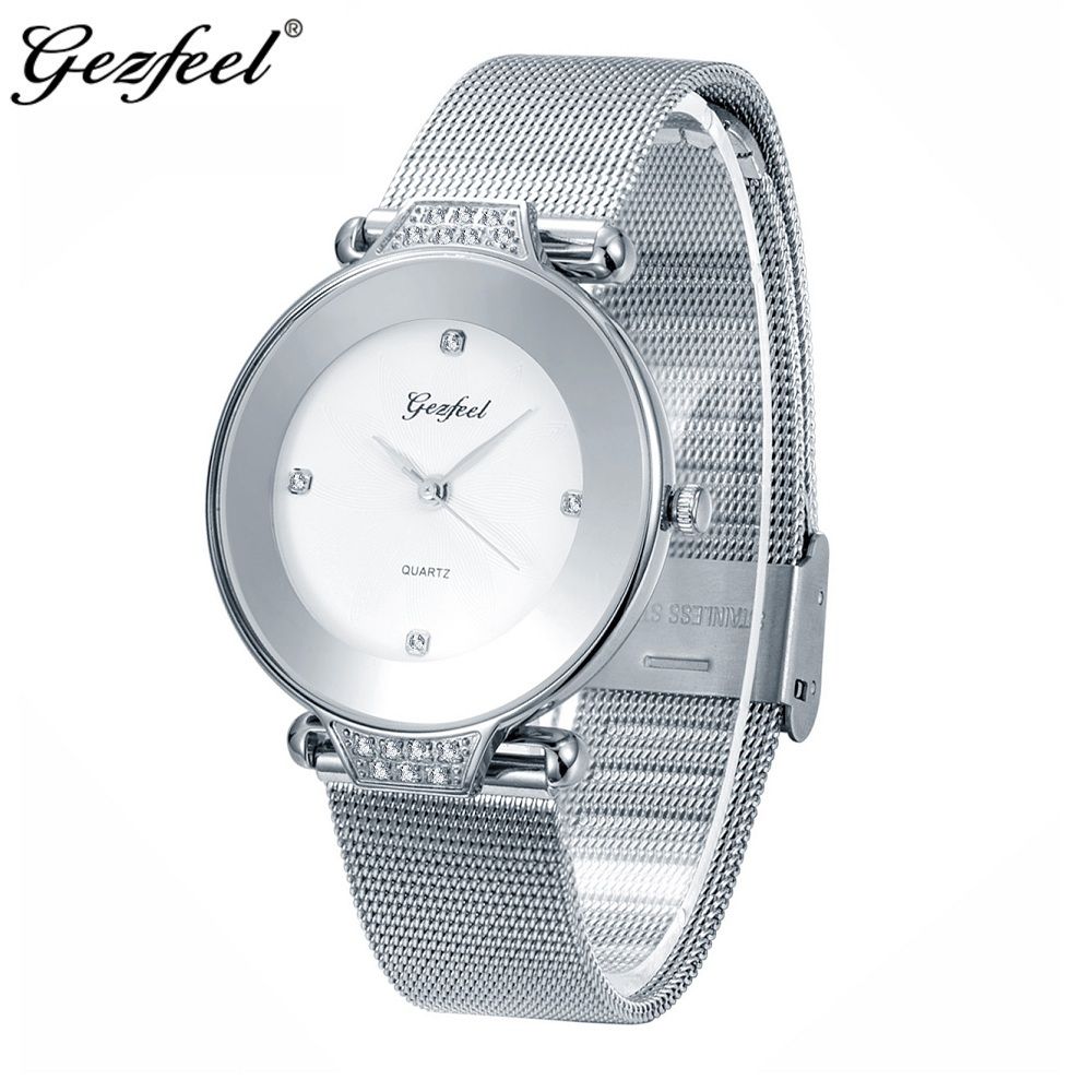 Wholesale gezfeel gold watches for women quartz watch