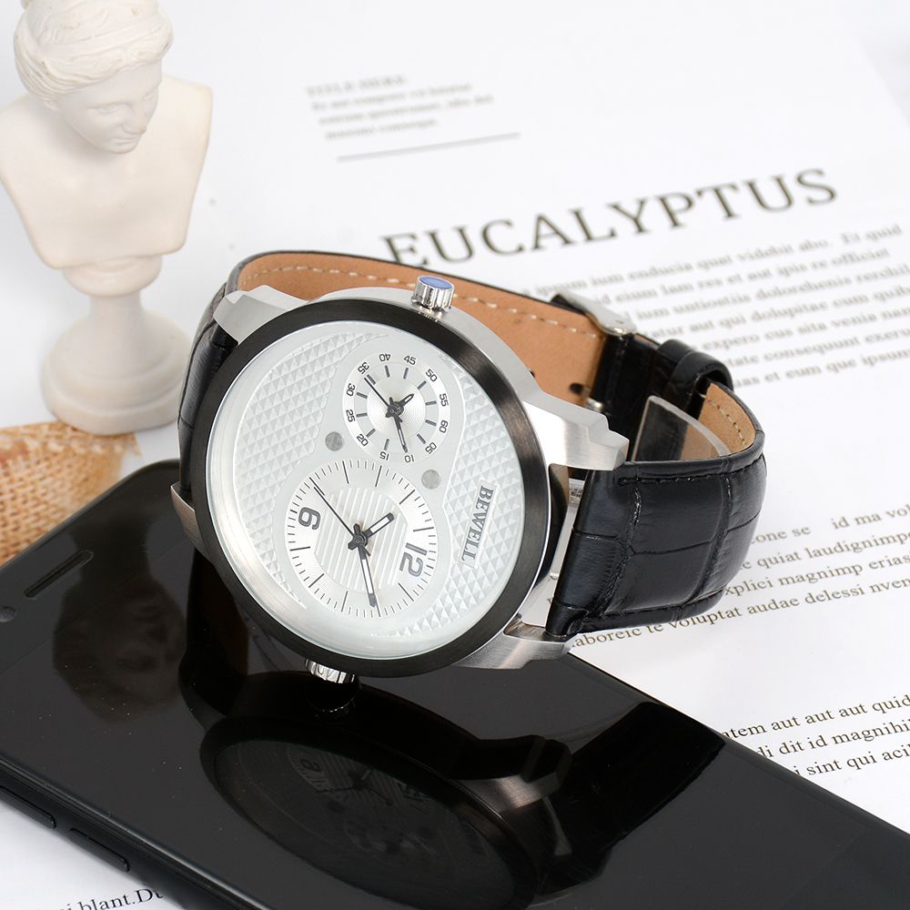 New Arrived Fashion Luxury Big Face Stainless Steel Watch For Men 