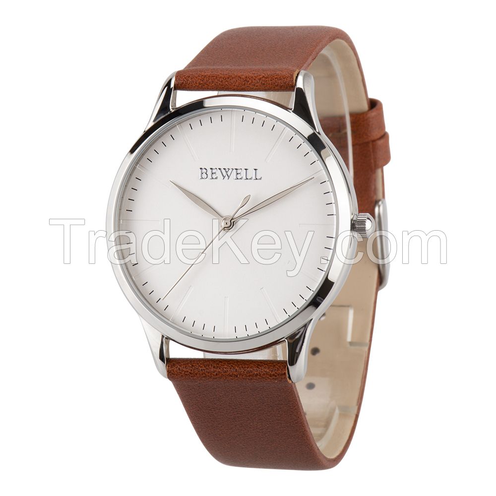 Custom Minimalist Men Fashion Stainless Steel Japan Movement Watch 