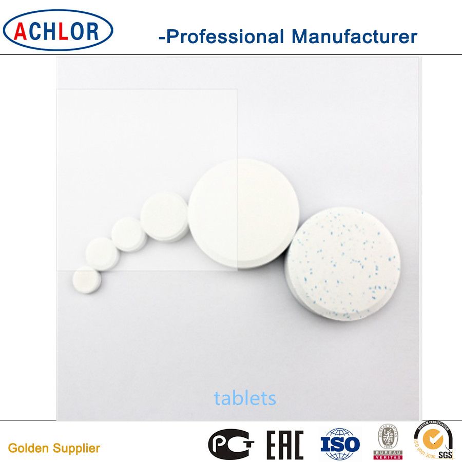 Best Quality TCCA 90% Chlorine 200g Tablets Manufacturer