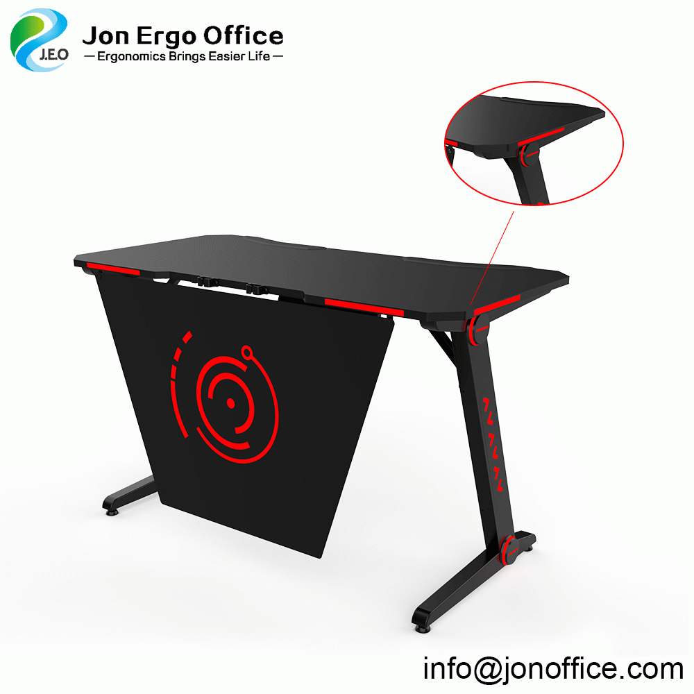 New Design LED Gaming Desk, Office PC Computer Desk