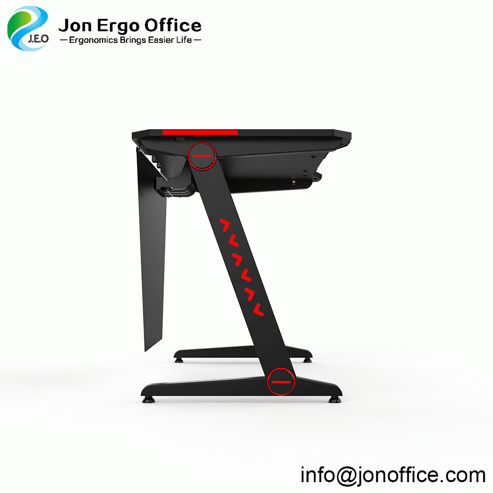 New Design LED Gaming Desk, Office PC Computer Desk