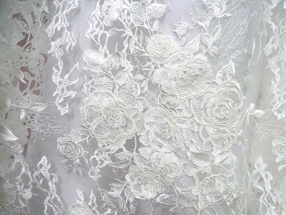 Best price wholesale Factory supply lace fabric/guipure lace fabric fo