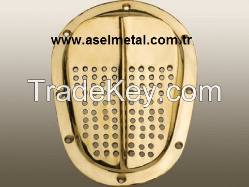 Marine Boats Brass Scoop Strainer