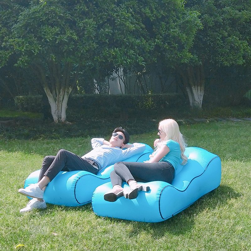 inflatable sofaï¼air bedï¼inflatable chairï¼Folding inflatable sofa without pump, super light and portable