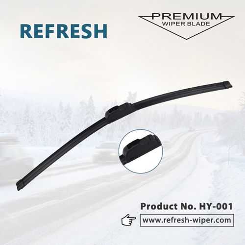 Hot selling HY-001 Universal soft stainless wiper blade 