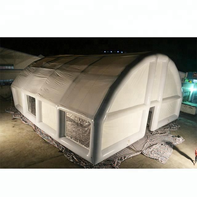 5002311-Large Inflatable Air Tent Building for Aircraft Hangar Air Car Shelter